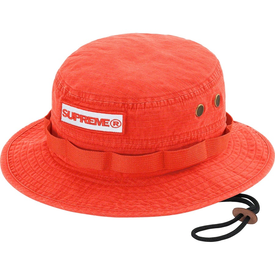 Details on Reflective Patch Boonie Orange from spring summer
                                                    2021 (Price is $60)
