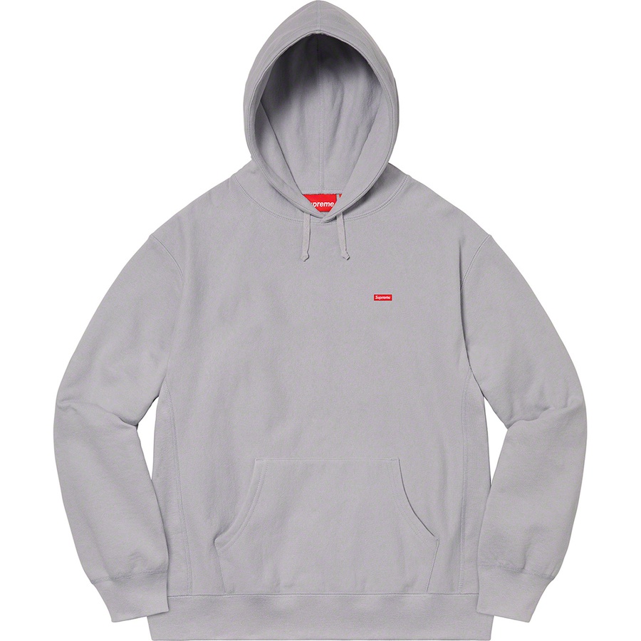 Details on Small Box Hooded Sweatshirt Grey from spring summer
                                                    2021 (Price is $148)