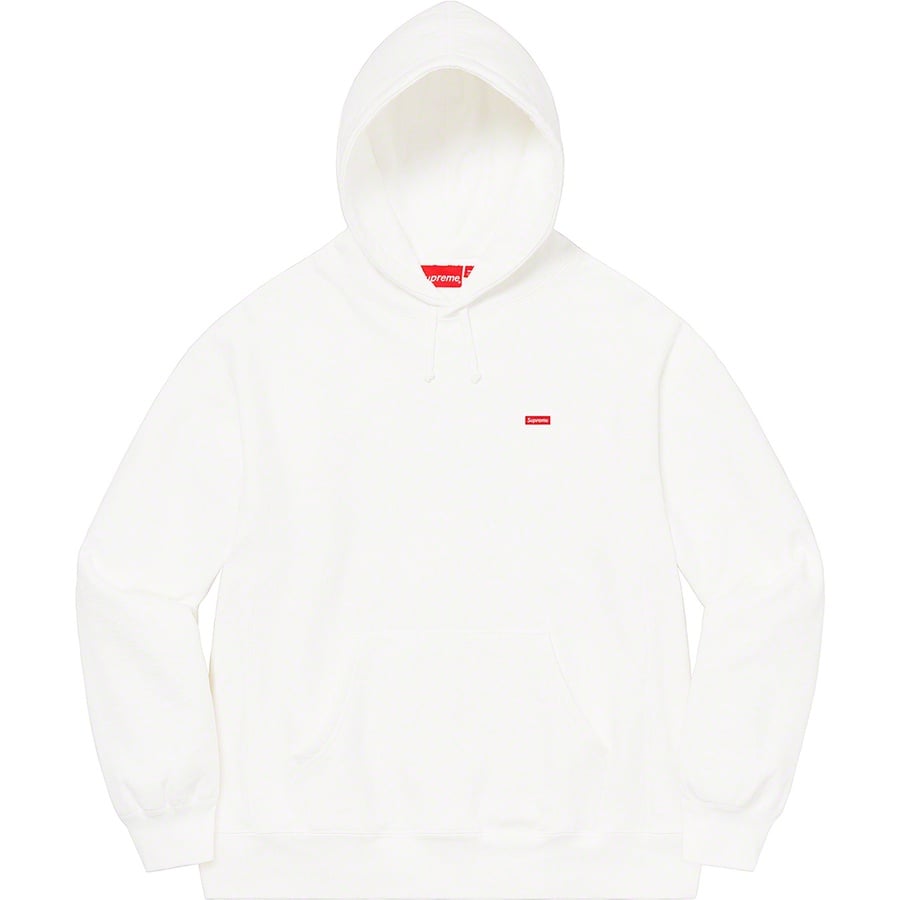 Details on Small Box Hooded Sweatshirt White from spring summer
                                                    2021 (Price is $148)