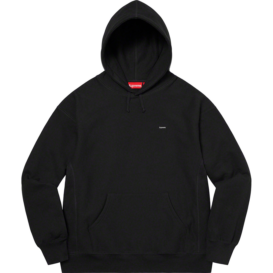 Details on Small Box Hooded Sweatshirt Black from spring summer
                                                    2021 (Price is $148)