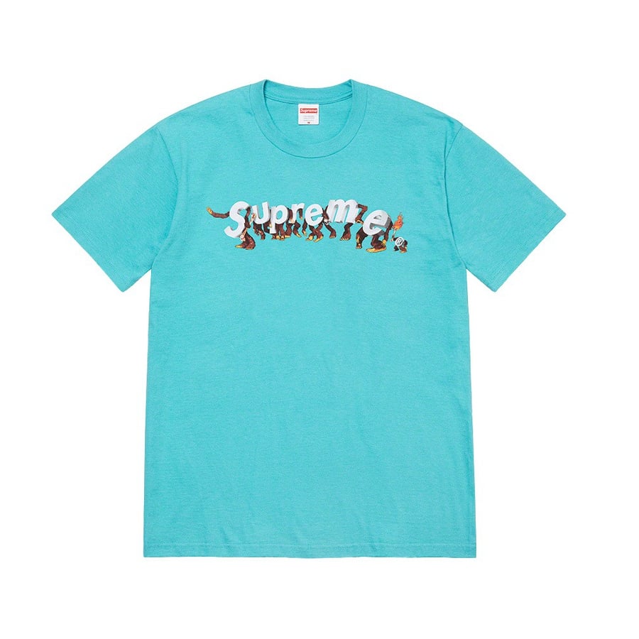 Supreme Apes Tee released during spring summer 21 season