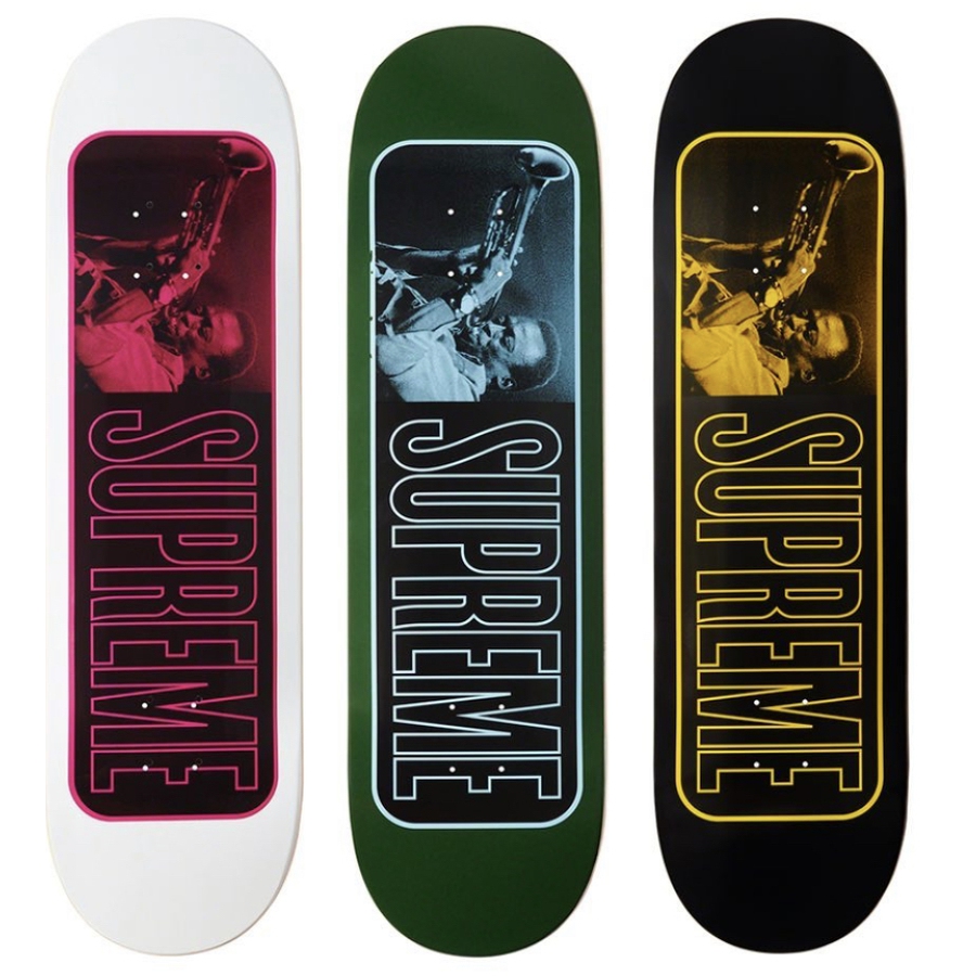 Details on Miles Davis Skateboard from spring summer
                                            2021 (Price is $60)