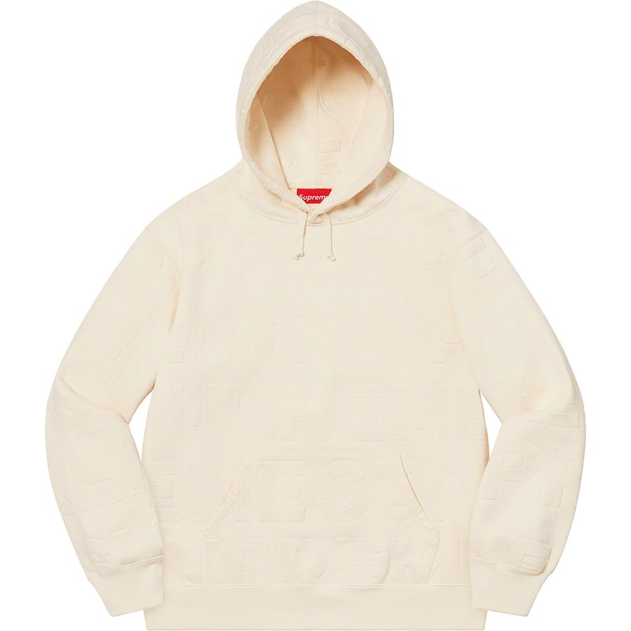 Embossed Logos Hooded Sweatshirt - spring summer 2021 - Supreme