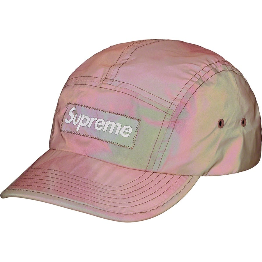 Details on Reflective Dyed Camp Cap Magenta from spring summer
                                                    2021 (Price is $54)