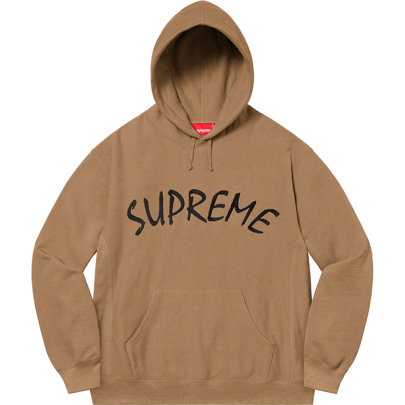 評価369！灰M Supreme Box Logo Hooded パーカー