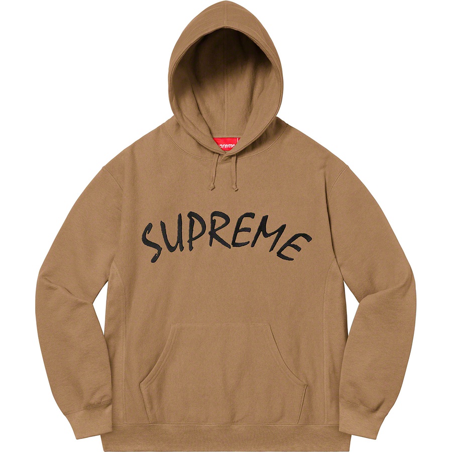 Details on FTP Arc Hooded Sweatshirt Brown from spring summer
                                                    2021 (Price is $158)