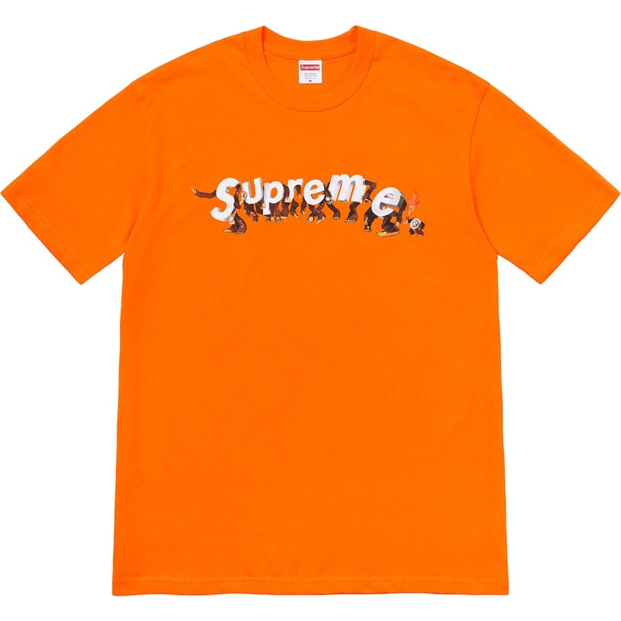 Details on Apes Tee Orange from spring summer
                                                    2021 (Price is $38)