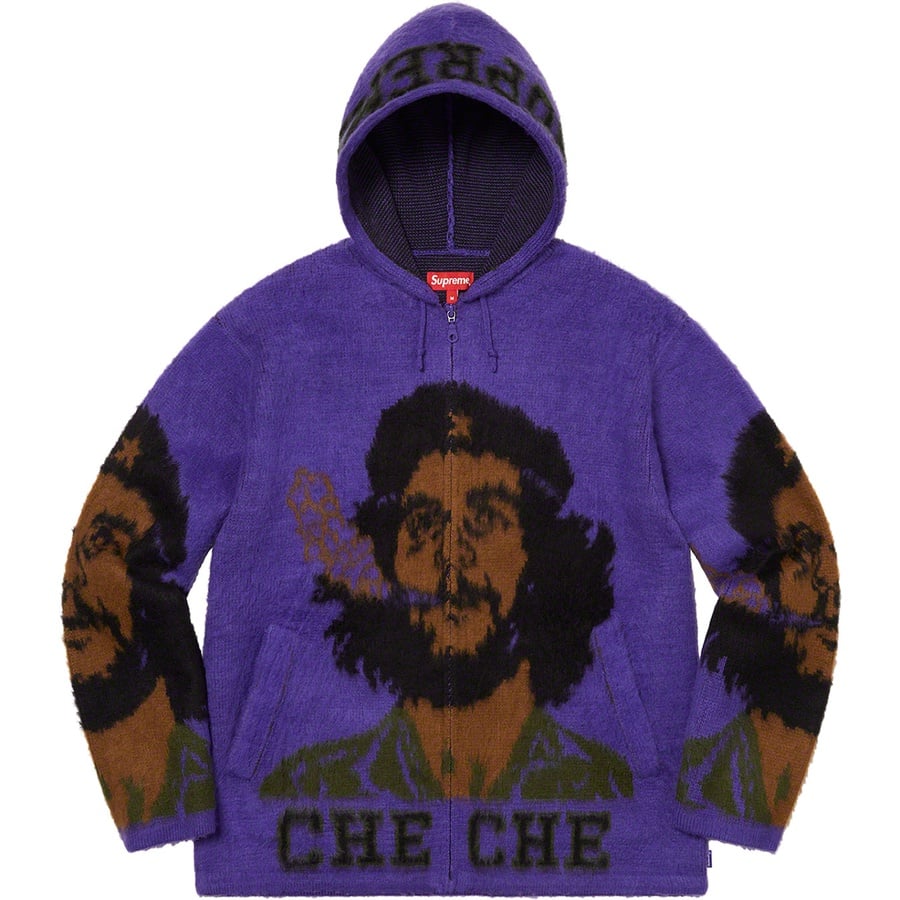 Details on Che Hooded Zip Up Sweater Purple from spring summer
                                                    2021 (Price is $248)