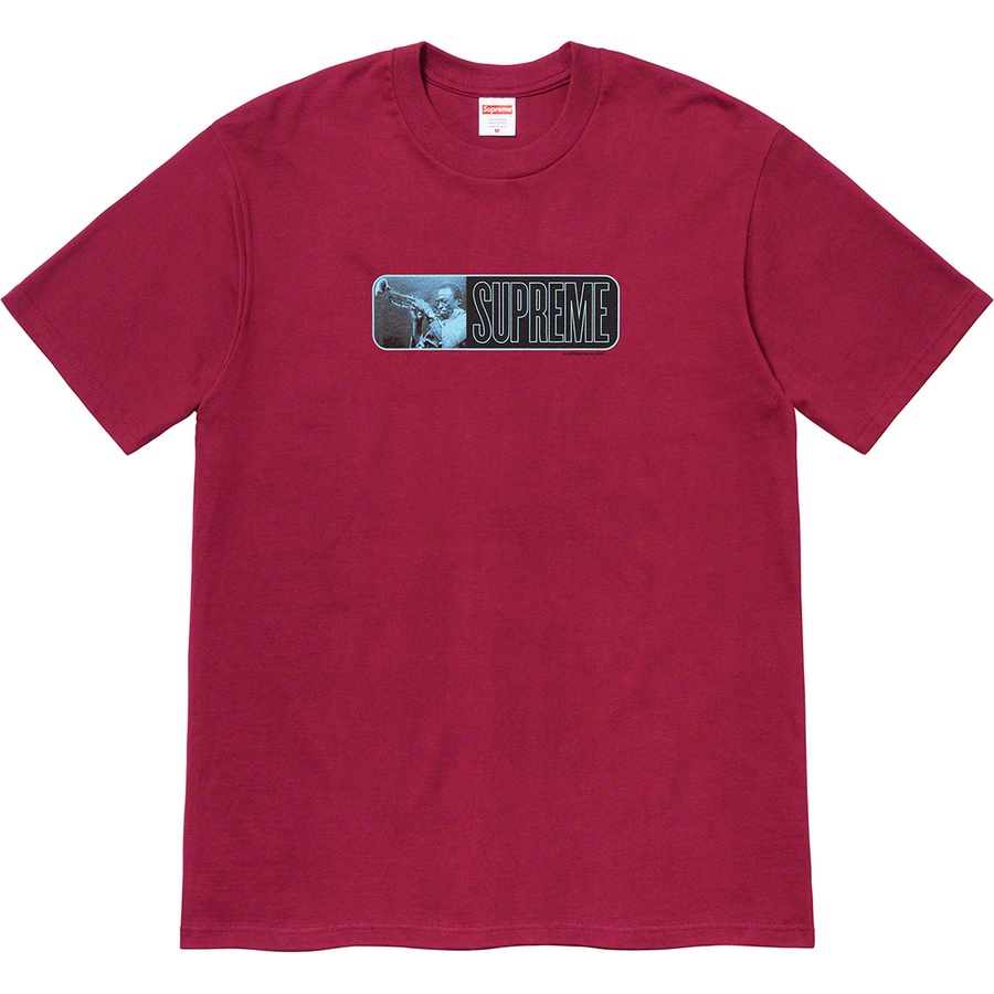 Details on Miles Davis Tee Cardinal from spring summer
                                                    2021 (Price is $44)