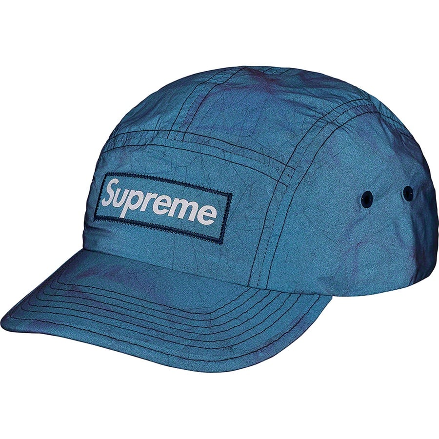 Details on Reflective Dyed Camp Cap Blue from spring summer
                                                    2021 (Price is $54)