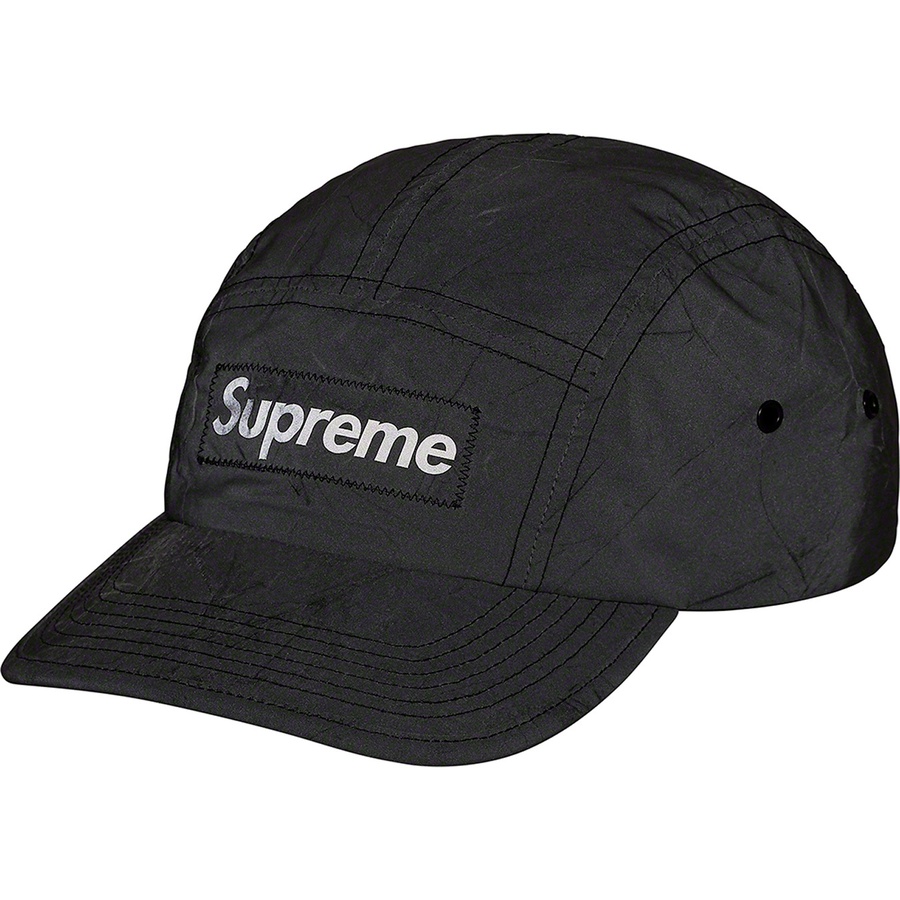 Details on Reflective Dyed Camp Cap Black from spring summer
                                                    2021 (Price is $54)