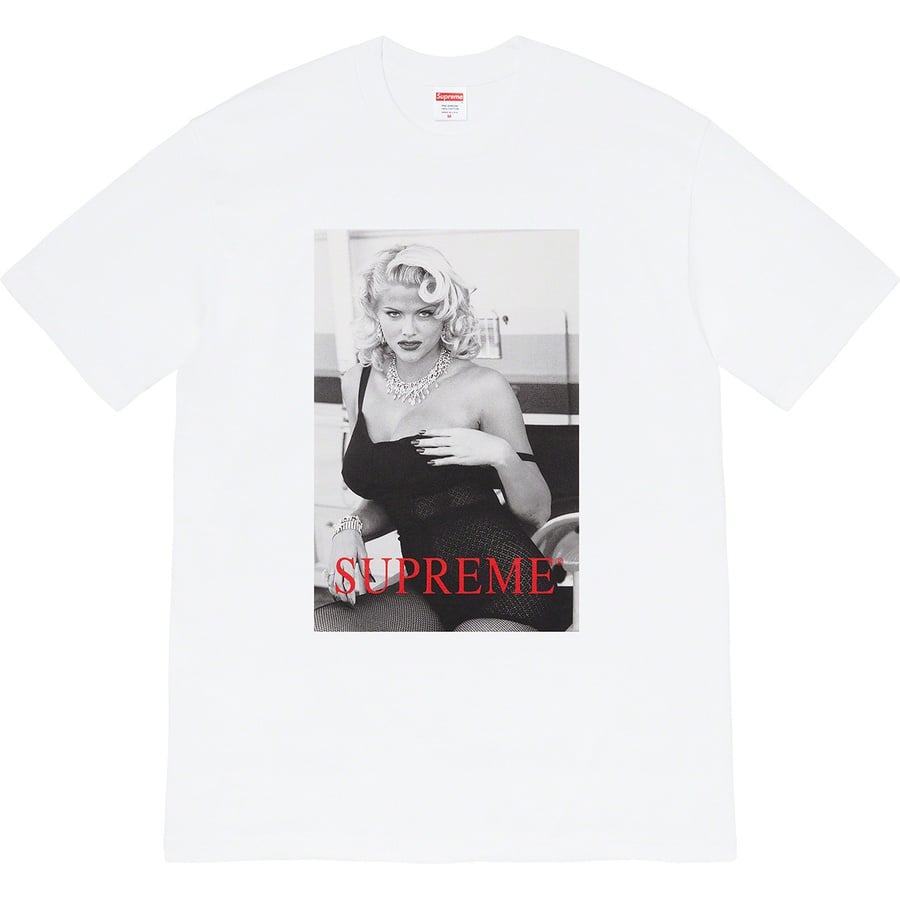 Details on Anna Nicole Smith Tee White from spring summer
                                                    2021 (Price is $48)