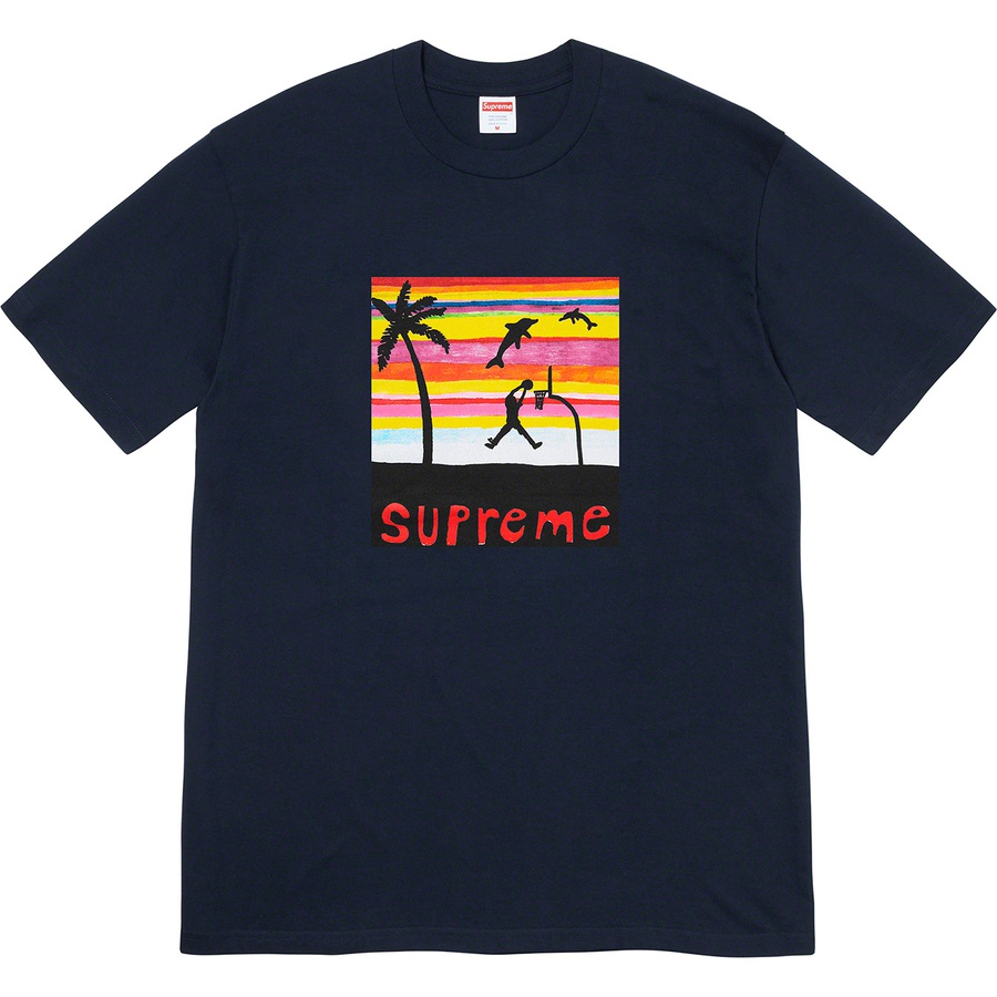 Details on Dunk Tee Navy from spring summer
                                                    2021 (Price is $38)