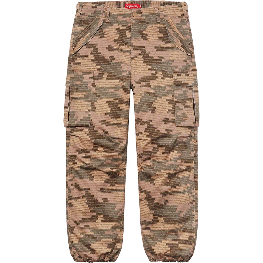 Details on Cargo Pant Tan Camo from spring summer
                                                    2021 (Price is $158)