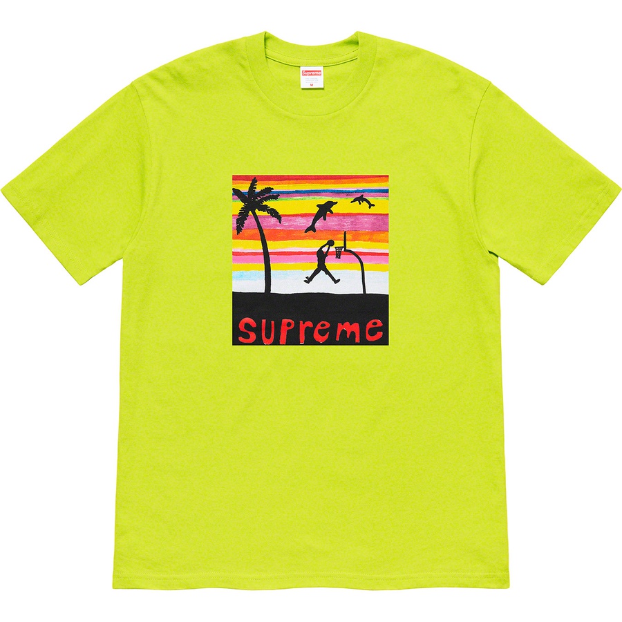 Details on Dunk Tee Bright Green from spring summer
                                                    2021 (Price is $38)