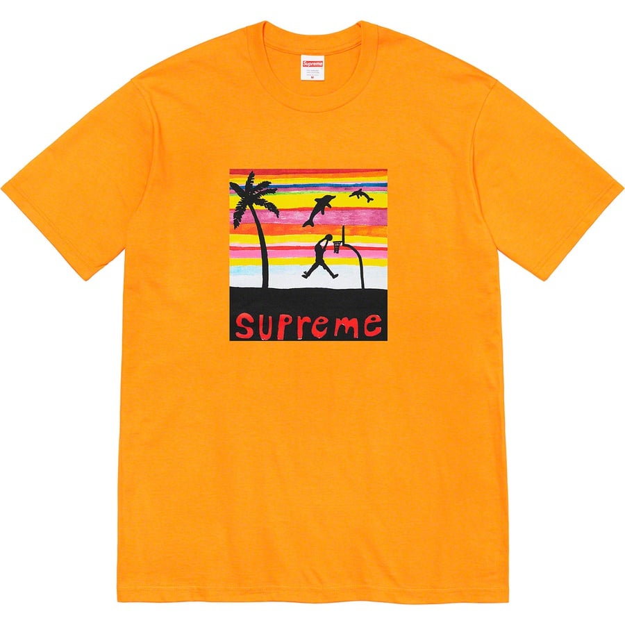 Details on Dunk Tee Bright Orange from spring summer
                                                    2021 (Price is $38)