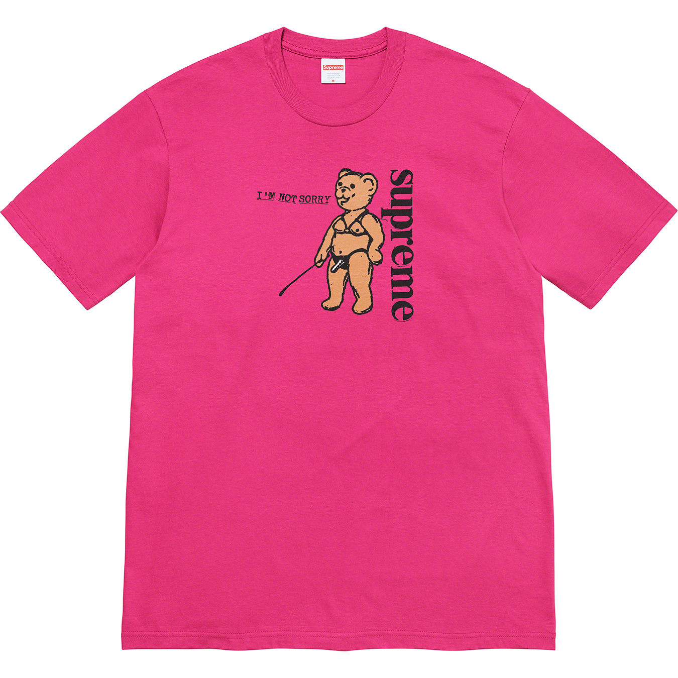 Not Sorry Tee   spring summer    Supreme