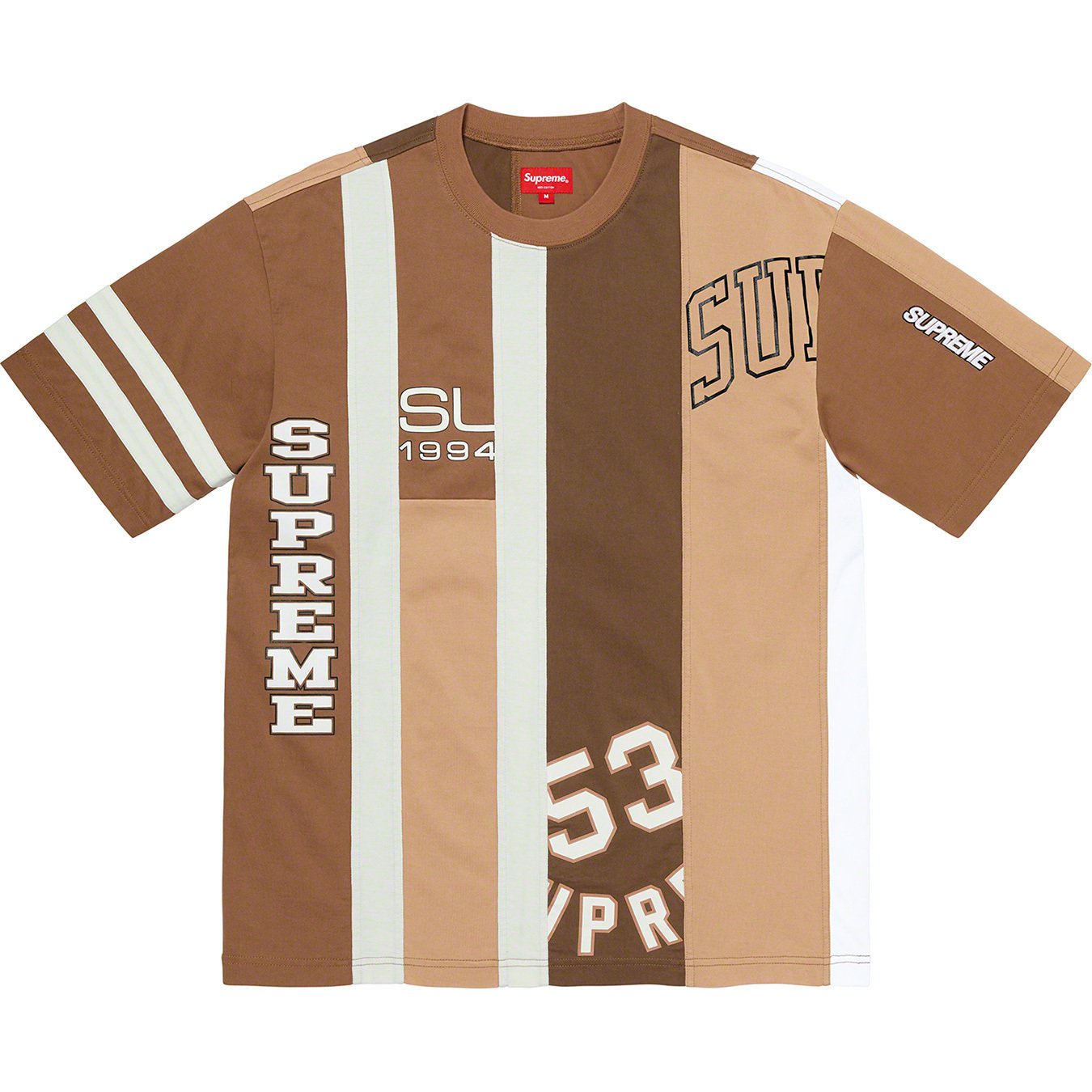 Supreme Reconstructed S/S Top BROWN-M