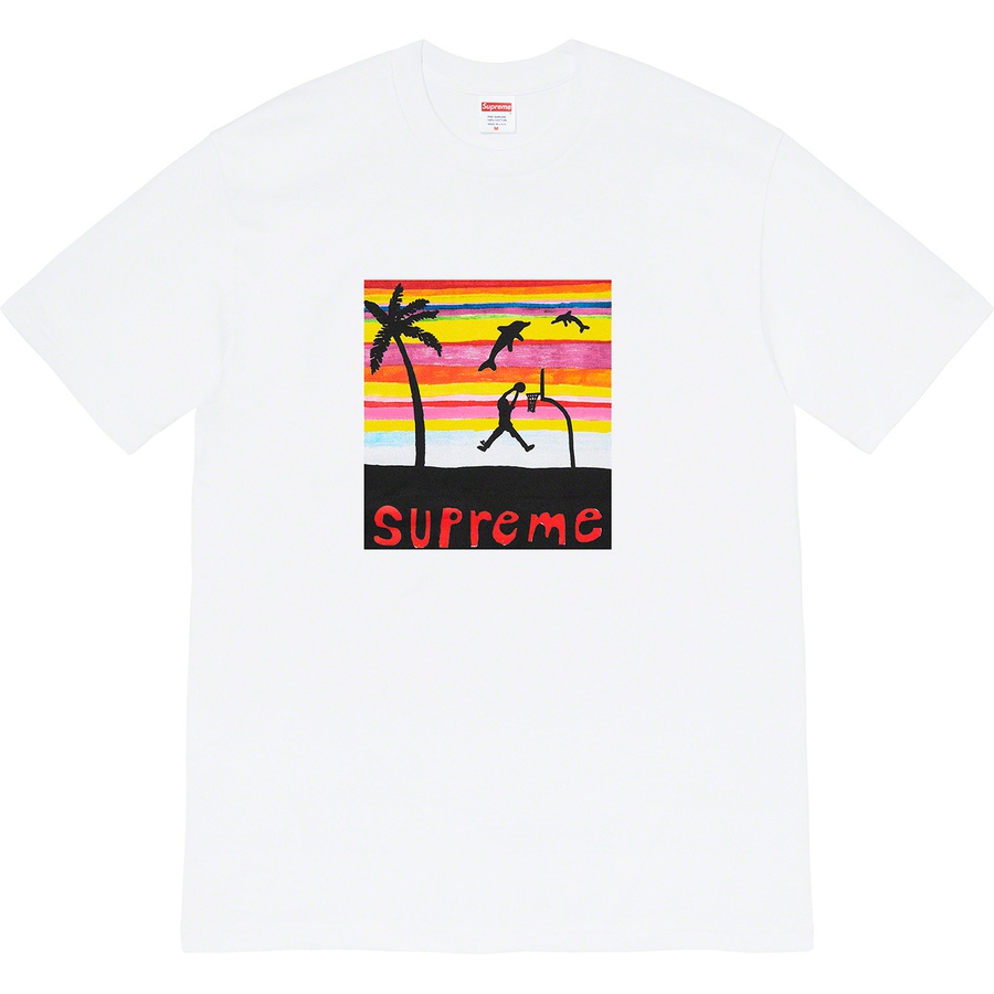 Details on Dunk Tee White from spring summer
                                                    2021 (Price is $38)