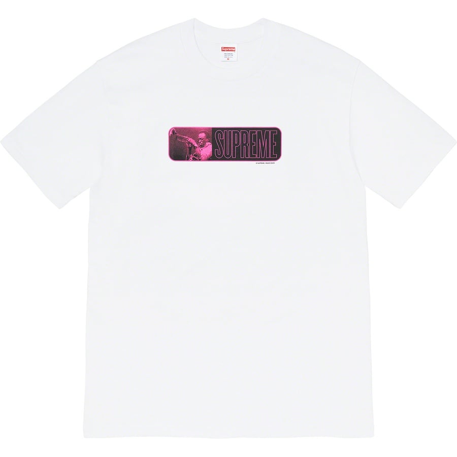 Details on Miles Davis Tee White from spring summer
                                                    2021 (Price is $44)