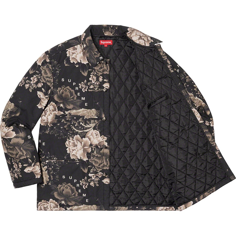 Details on Peacock Jacket Black from spring summer
                                                    2021 (Price is $198)