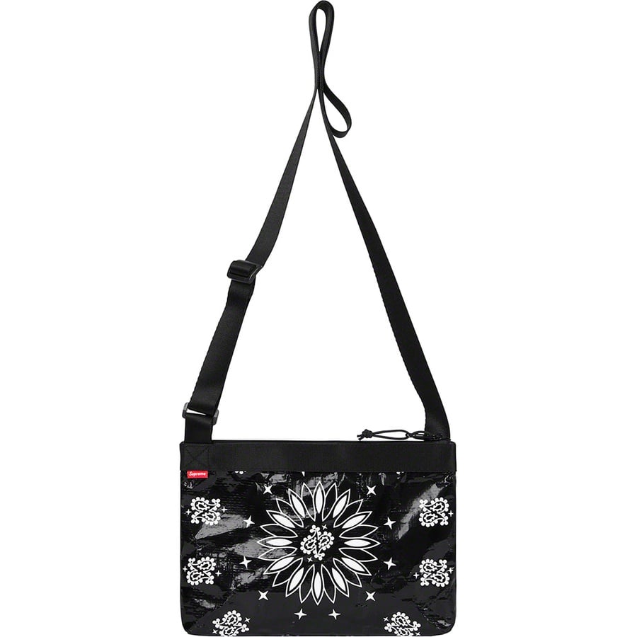 Details on Bandana Tarp Side Bag Black from spring summer
                                                    2021 (Price is $38)