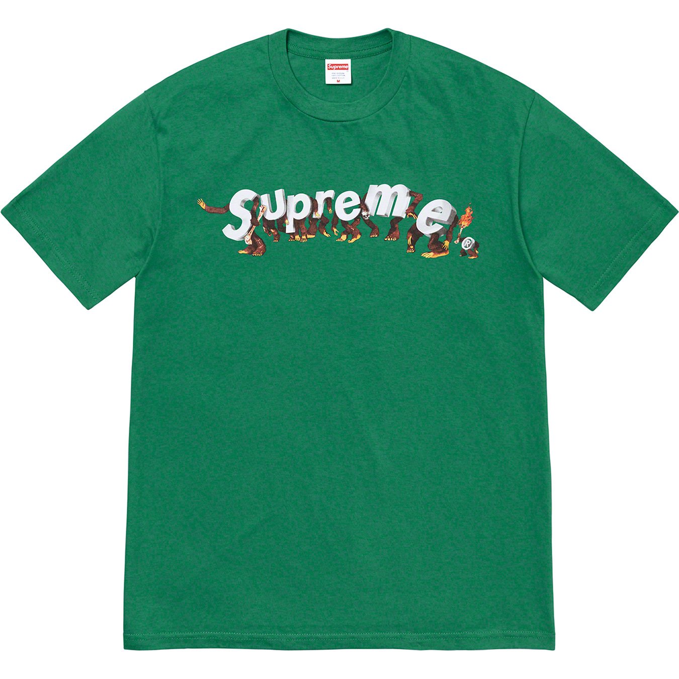 Supreme apes tee light teal L 2021SS