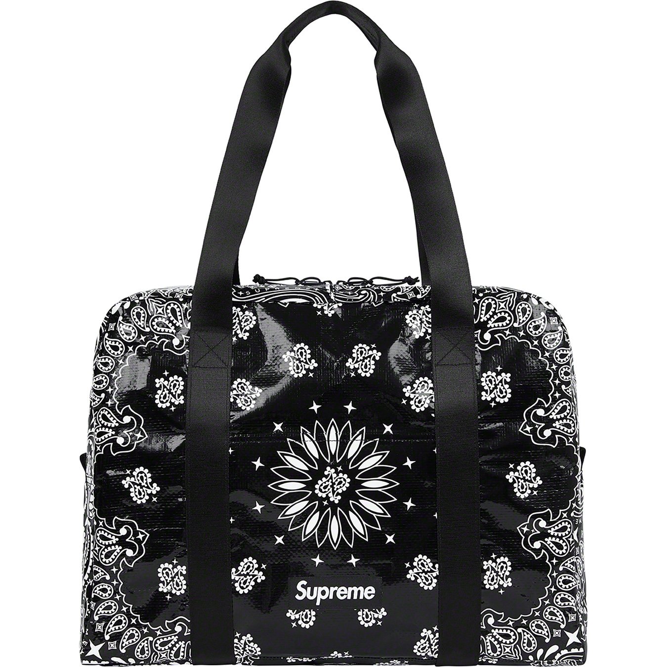 Supreme Bandana Tarp Small Duffle Bag Red - SS21 - US