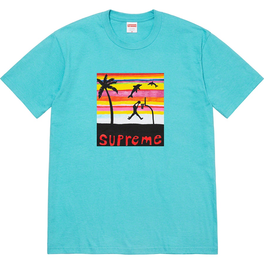 Details on Dunk Tee Light Teal from spring summer
                                                    2021 (Price is $38)
