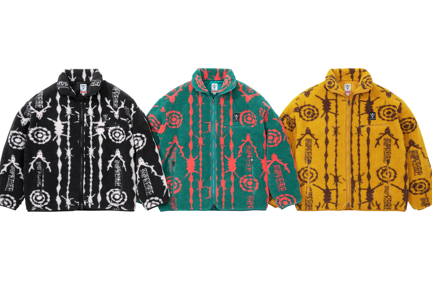 SOUTH2 WEST8 Fleece Jacket - spring summer 2021 - Supreme