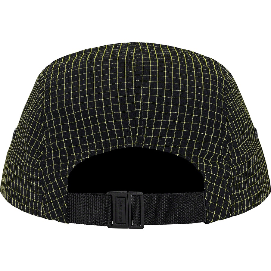 Details on 2-Tone Ripstop Camp Cap Black from spring summer 2021 (Price is $48)
