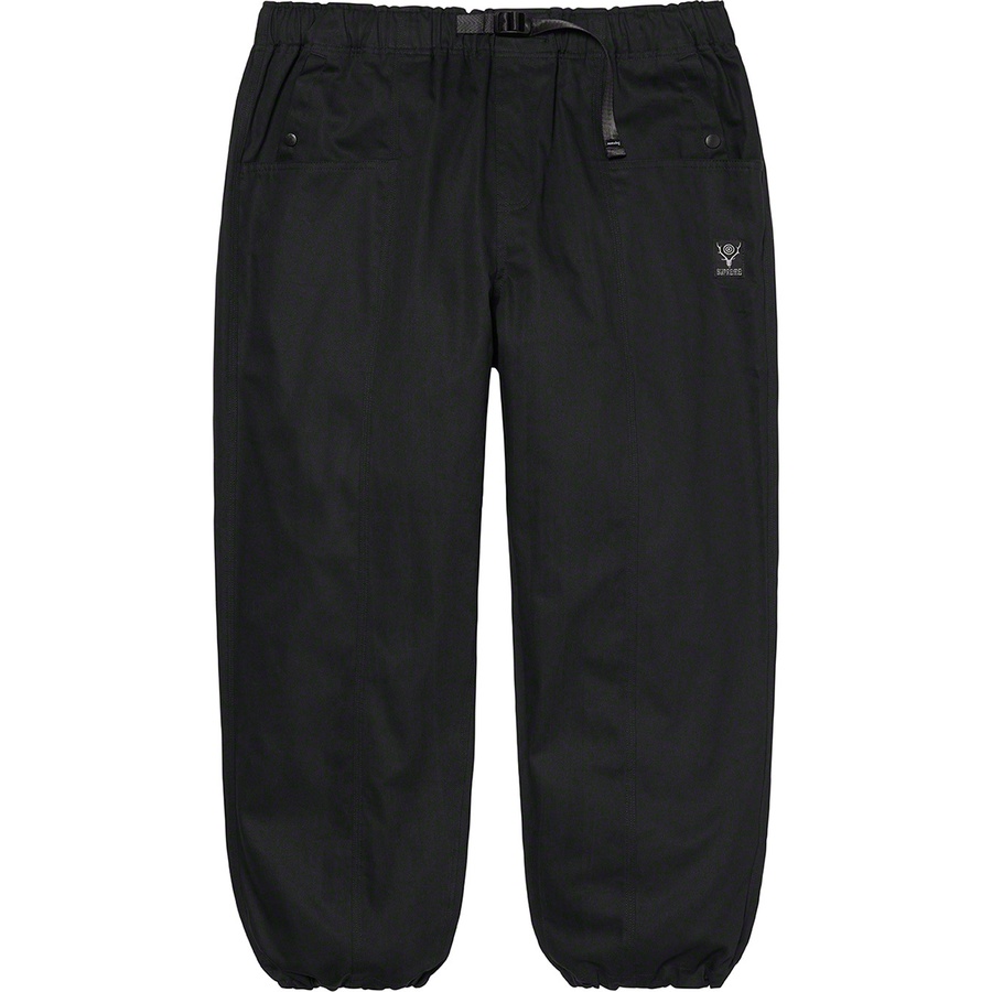 Details on Supreme SOUTH2 WEST8 Belted Pant Black from spring summer
                                                    2021 (Price is $168)