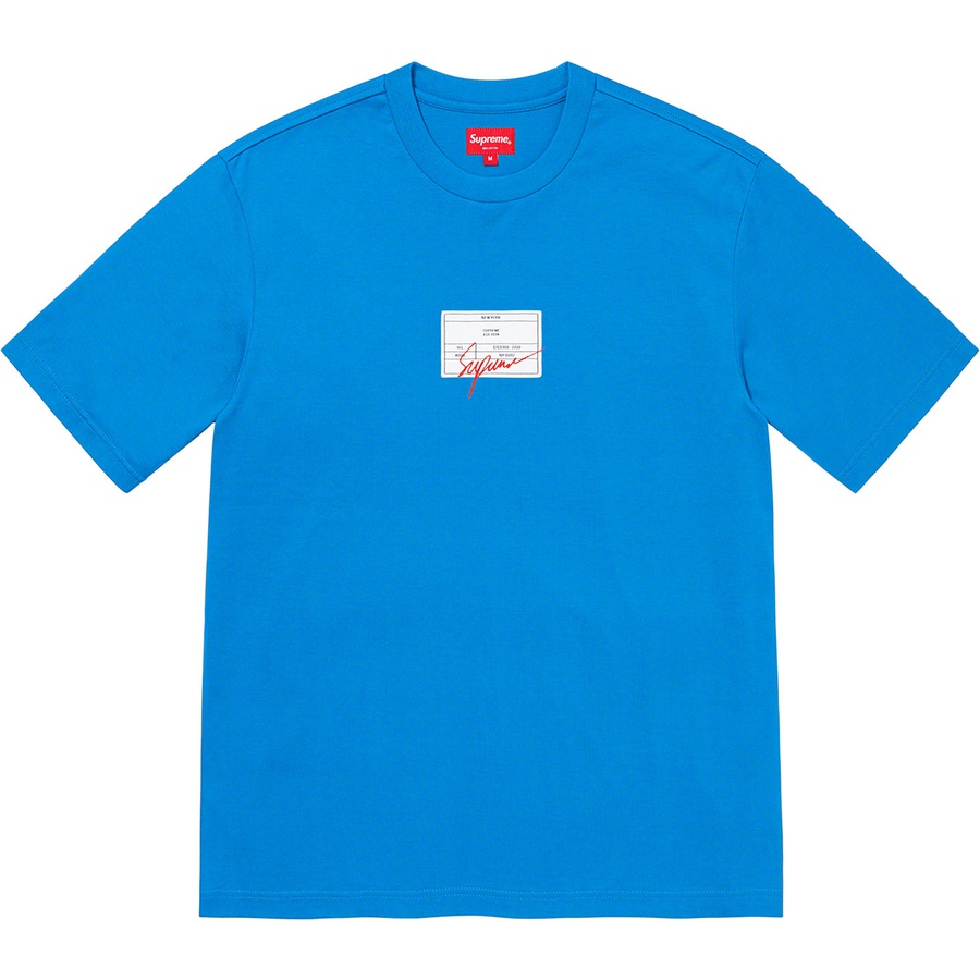 Details on Signature Label S S Top Bright Blue from spring summer 2021 (Price is $68)