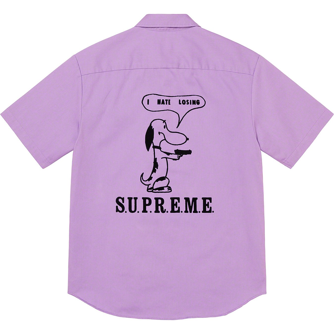 新作 Supreme supreme Dog S/S Work Shirt 黒 Mの通販 by T｜シュプリームならラクマ 