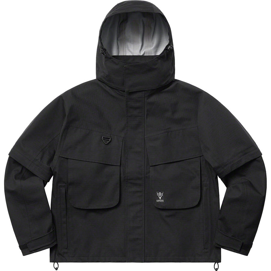 Details on Supreme SOUTH2 WEST8 River Trek Jacket Black from spring summer
                                                    2021 (Price is $398)