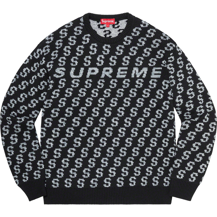 Details on S Repeat Sweater Black from spring summer
                                                    2021 (Price is $148)