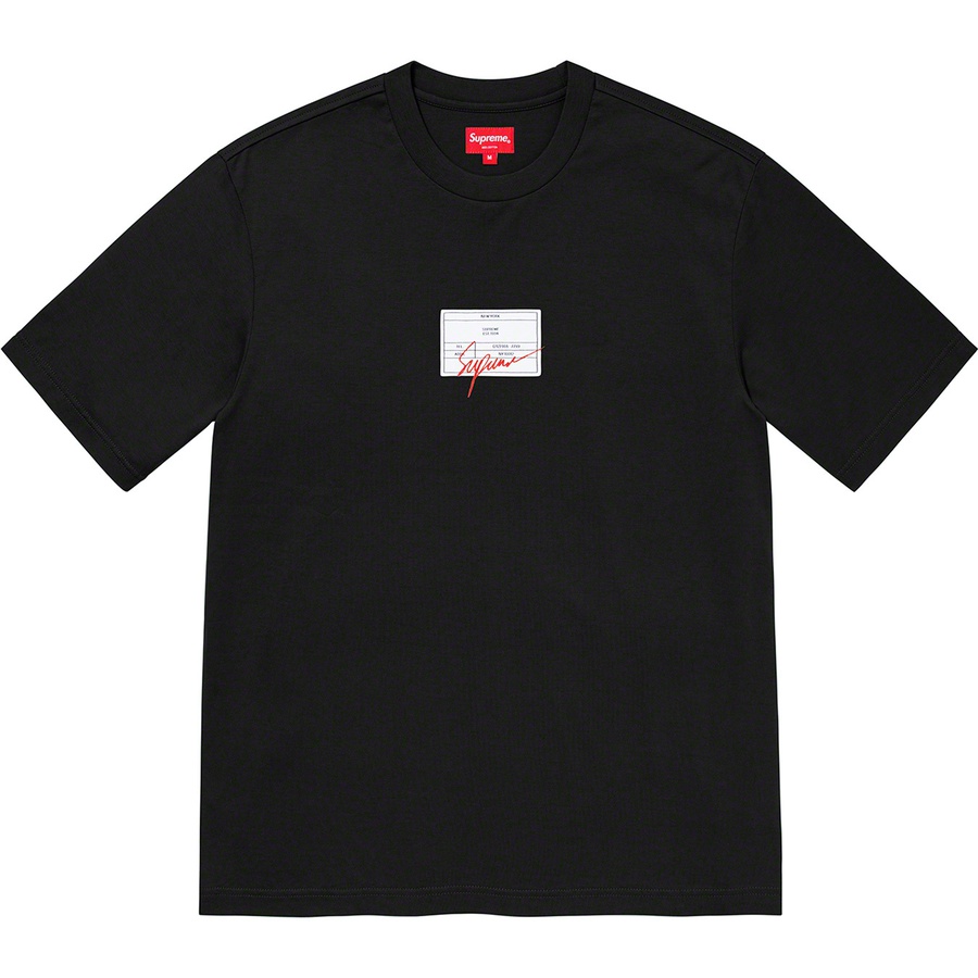 Details on Signature Label S S Top Black from spring summer 2021 (Price is $68)