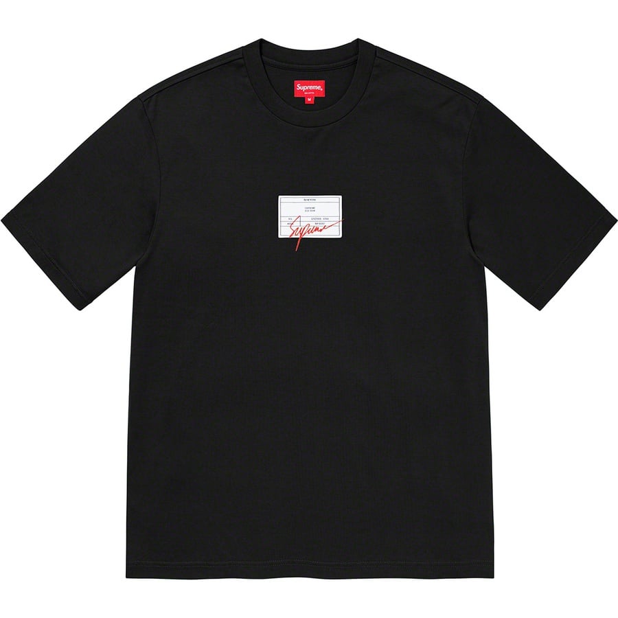 Details on Signature Label S S Top Black from spring summer
                                                    2021 (Price is $68)