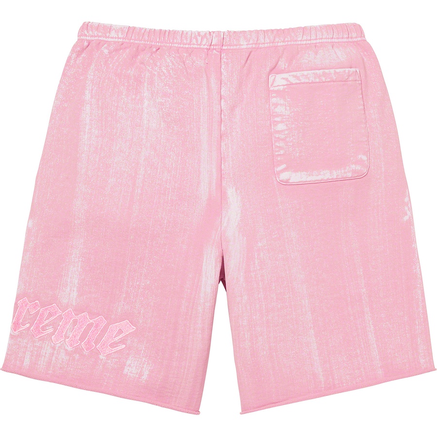 Details on Brush Stroke Sweatshort Pink from spring summer
                                                    2021 (Price is $118)