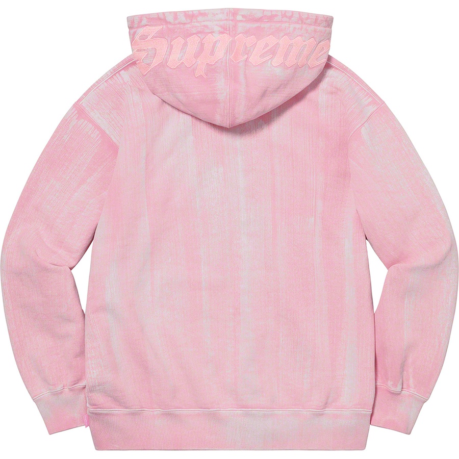 Details on Brush Stroke Hooded Sweatshirt Pink from spring summer
                                                    2021 (Price is $168)