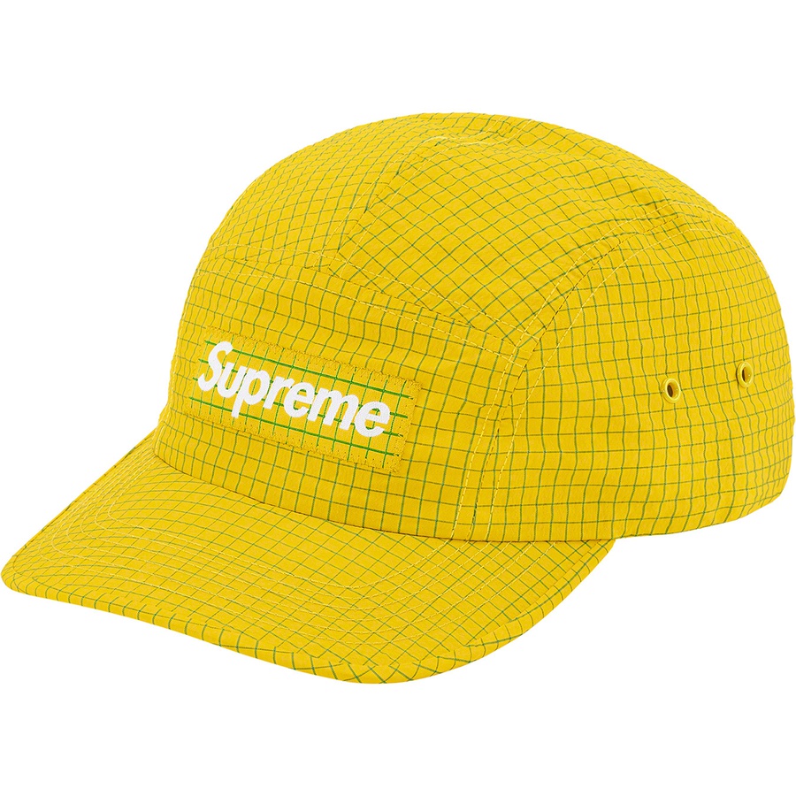 Details on 2-Tone Ripstop Camp Cap Yellow from spring summer 2021 (Price is $48)