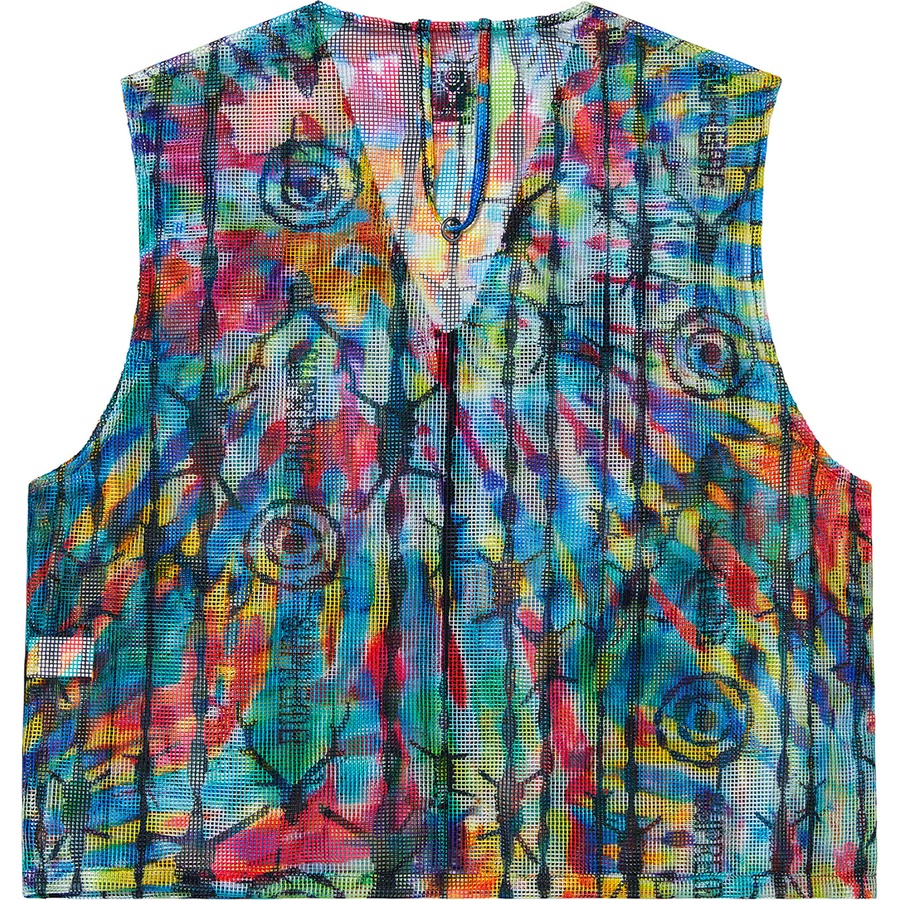 Details on Supreme SOUTH2 WEST8 Bush Vest Multicolor from spring summer
                                                    2021 (Price is $218)