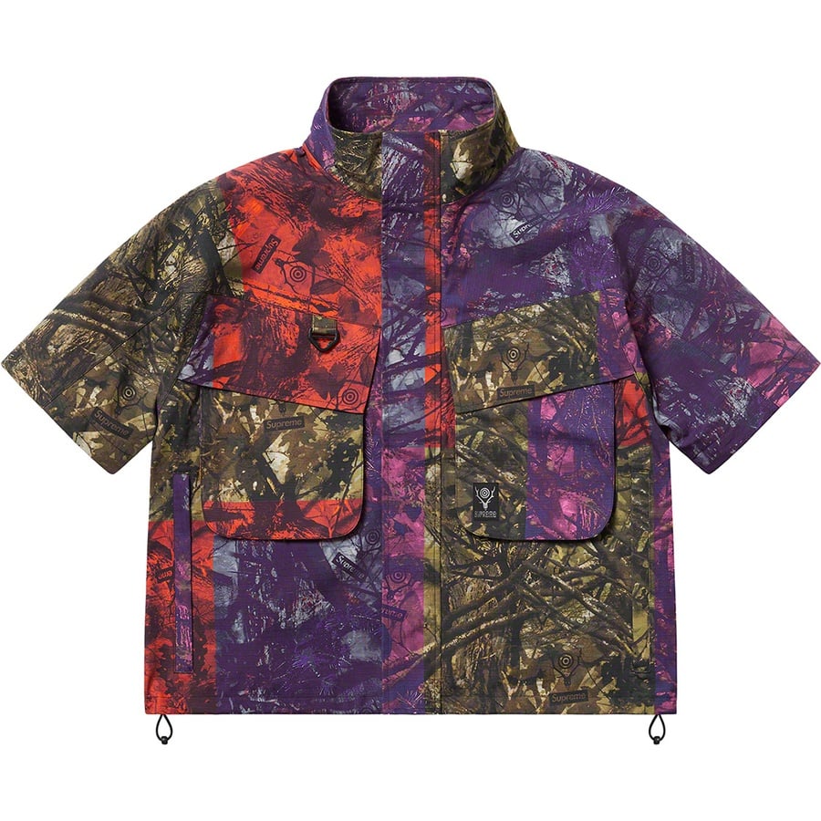 Details on Supreme SOUTH2 WEST8 River Trek Jacket Camo from spring summer
                                                    2021 (Price is $398)