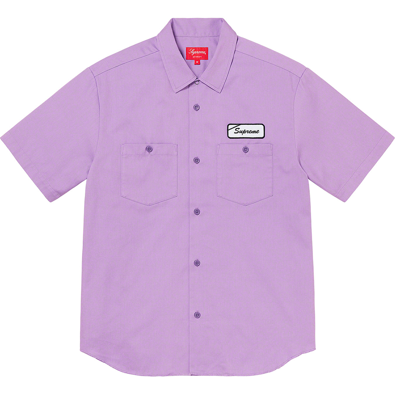 supreme Dog S/S Work Shirt  orange S