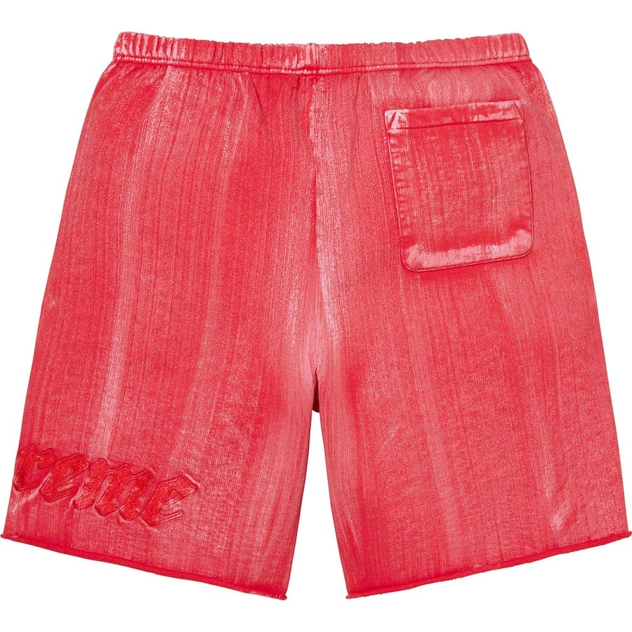 Details on Brush Stroke Sweatshort Red from spring summer
                                                    2021 (Price is $118)