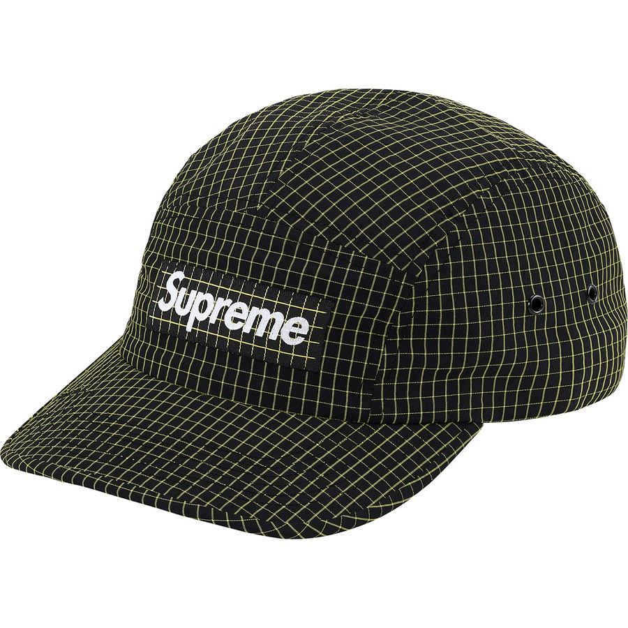 Details on 2-Tone Ripstop Camp Cap Black from spring summer
                                                    2021 (Price is $48)
