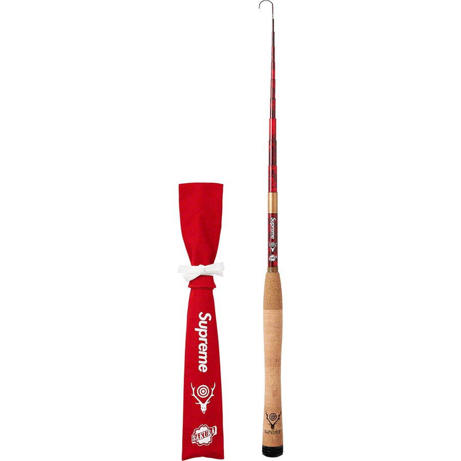 Details on Supreme SOUTH2 WEST8 Tenkara Fishing Rod Red from spring summer 2021 (Price is $448)