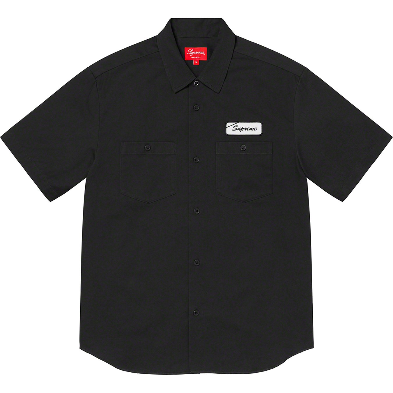 supreme Dog S/S Work Shirt  orange S