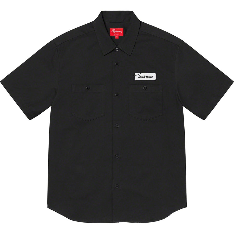 Details on Dog S S Work Shirt Black from spring summer 2021 (Price is $128)