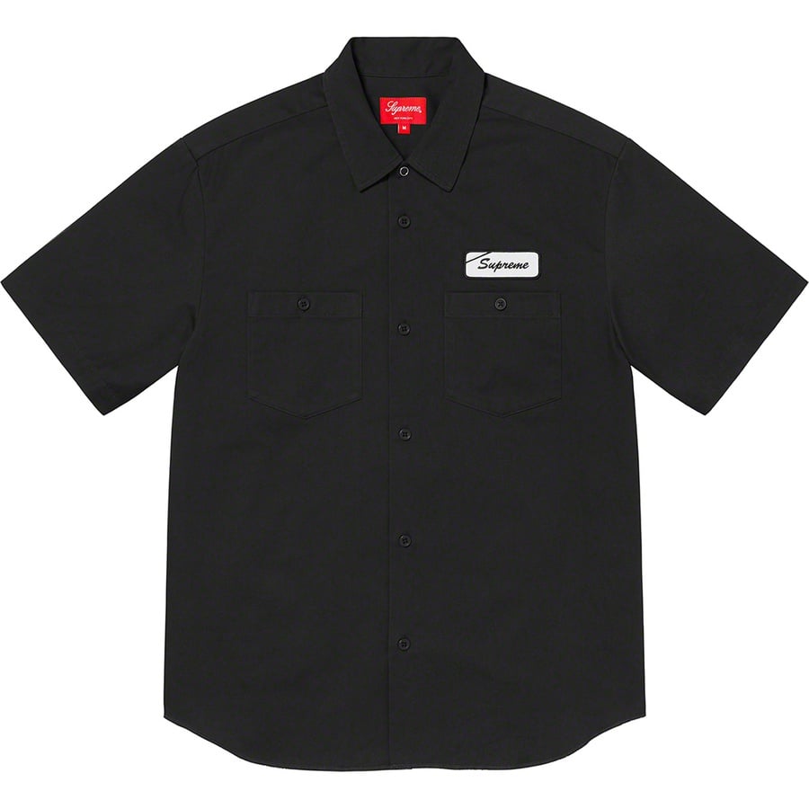 Details on Dog S S Work Shirt Black from spring summer
                                                    2021 (Price is $128)